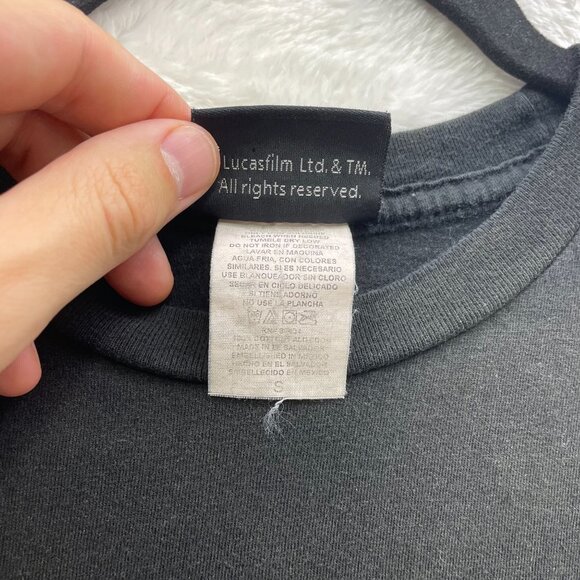 STAR WARS Y2K A NEW HOPE SHORT SLEEVE GRAPHIC TEE MEN'S SMALL T-SHIRT - Picture 5 of 6